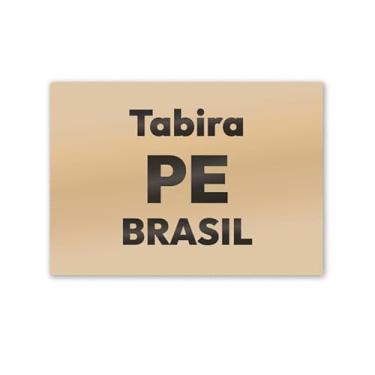 Imagem de Imã de Geladeira Tabira Pernambuco MDF 8x5 para Cidade