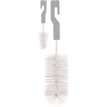 Imagem de Escova Cinza para Mamadeira E Bico - Buba