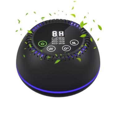 Imagem de Rddmen Máquina De Ozônio 2 Em 1 Para Remoção De Odores Com Bateria De 10000 Mah, Purificador De Ar Para Animais De Estimação, Fumaça, Casa, Armário, Banheiro