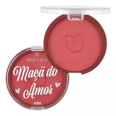 Imagem de Blush Compacto Mia Make Maçã do Amor 10g – Textura Ultrafina, Toque Aveludado e Efeito Natural | 3 Cores Lindas para Pele Saudável (Cor 2)