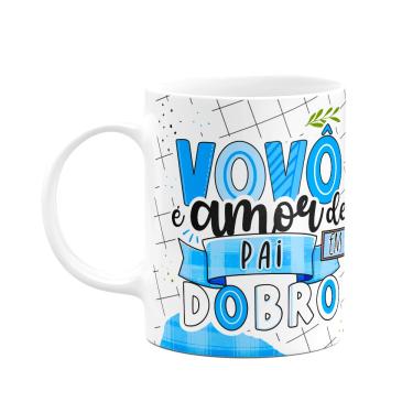 Imagem de Caneca dos Avós - Vovô, amor de pai em dobro