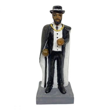 Imagem de Escultura Exú Cartola 10,5 cm em Resina - Selecione a Cor