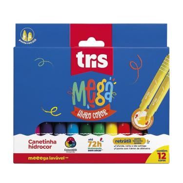 Imagem de Hidrocor Pj Mega Retratil 12C Cjto