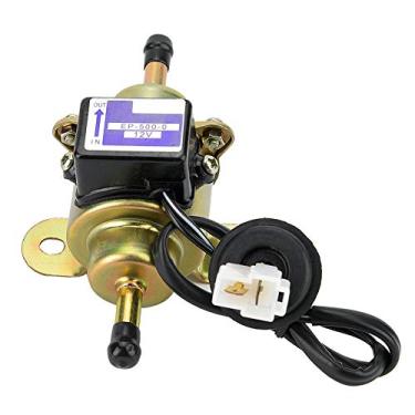 Imagem de Yctze Bomba de Combustível Externa de Caixa de Gasolina Universal Gasolina, Suprimento de óleo de Sucção Mais Forte para Cobre do Motor 12V