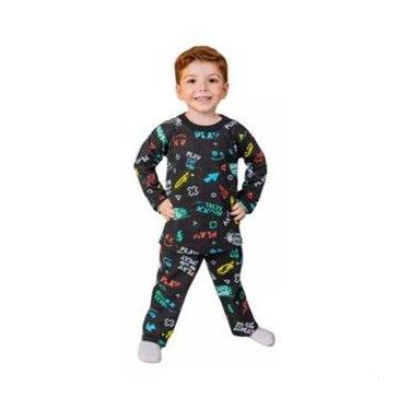 Imagem de Pijama Infantil Inverno  Moletinho 100 Algodão - Mafessoni, 1