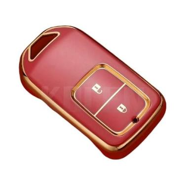 Imagem de Capa De Chave Remota TPU Para Honda CRV Civic Accord HRV City Odyssey 