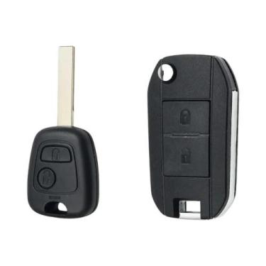 Imagem de Capa De Chave Modificada Para Carro Citroen Peugeot 107 207 407 607 20
