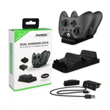 Imagem de Base Carregadora 2 Controles X-One (S) (X) 2 Baterias Dobe