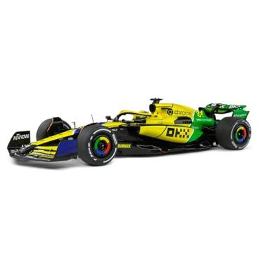 Imagem de - Formula 1 Miniature Car Compatible with MCLAREN F1 Team MCL38 Yellow O.PIASTRI Monaco GP 2024-1:18 Solido 1814204