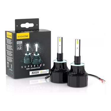 Imagem de Kit Lâmpada Super Led H1 8000K 12V Par