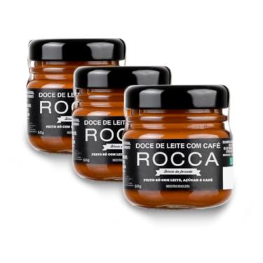 Imagem de Doce de Leite Rocca com Café Kit 3 Potes de 50g