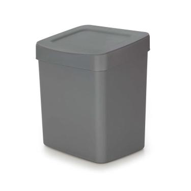 Imagem de Lixeira de Pia Cozinha Retangular com Tampa 2,5L PP Forma