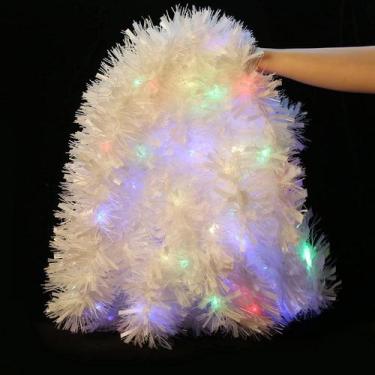 Imagem de Guirlanda de enfeites de Natal LOMIMOS 10m com luzes brancas puras