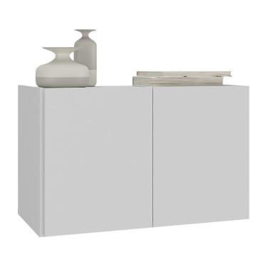 Imagem de Aparador Buffet Suspenso 2 Portas Multimóveis Mp8000 Branco Branco