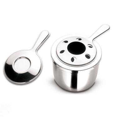 Imagem de Fogareiro Para Rechaud Tramontina Em Aço Inox Com Regulador De Chama Tramontina