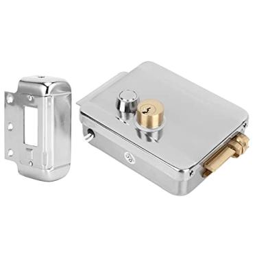 Imagem de Yctze Dispositivo Anti-roubo de Bloqueio de Controle Elétrico de Duas Cabeças DC12V - Acesso Seguro para Casa, Escola, Hotel, Fábrica