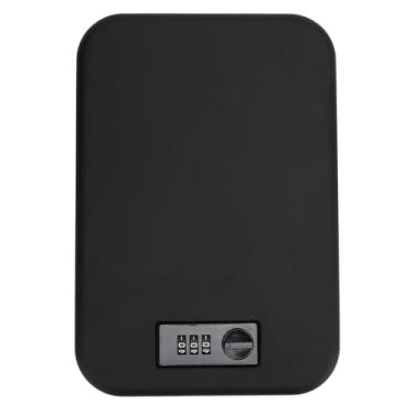 Imagem de SUNGOOYUE Cofre de Aço Portátil Pequeno Com Fechadura de Combinação para Viagens de Escritório Em Carro, Estojo Compacto de Alta Resistência para Objetos de Valor