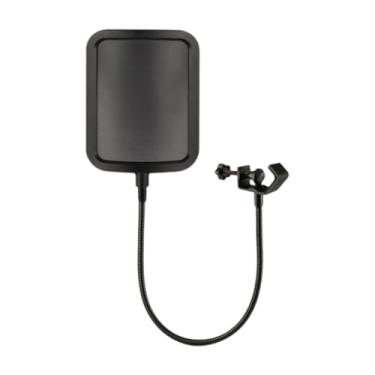 Imagem de Ysyqkn Protetor de Vento Universal em Formato de U Curvo para Microfone, Ideal para Estúdio E Podcast.
