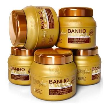 Imagem de Kit 5 Banho De Verniz Forever Liss 250G
