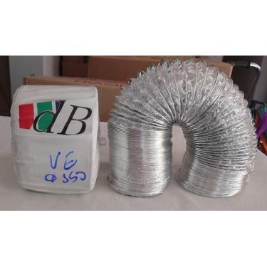 Imagem de Duto Flex Metalizado Westaflex c/armação em aço e poliester s/isol 250mm x 5mts (Bar:5.00)