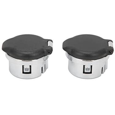 Imagem de Tampa de plugue de isqueiro ABS adequada para tampa de plugue 1500 fácil instalação painel tampa de tomada de alimentação pacote com 2