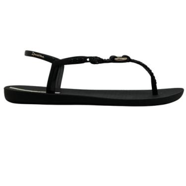 Imagem de Sandalia Feminina Rasteira Ipanema Classica Luma 27428, 38, Preto