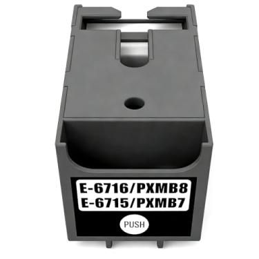 Imagem de TOAIEPO Caixa de manutenção de tinta T6715 T6716 para impressora WF-3820 WF-4820 EC-4020 WF-4830 WF-4720 WF-4730 WF-4740 ET-8700 EC-4030 WF-C5290