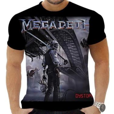 Imagem de Camiseta Camisa Personalizada Rock Metal Megadeth 16 - OBDS, INF 12