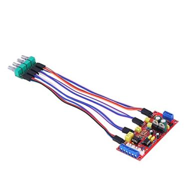 Imagem de Garosa Placa de Controle de Volume, Pré-amplificador de Controle de Tom Ne5532, Módulo de Baixo Agudos Ajustável para Projetos de áudio