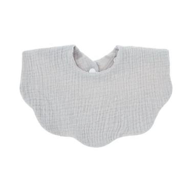 Imagem de Babadores De Bebê Em Algodão Macio, Cor Sólida, Toalha De Saliva Para 