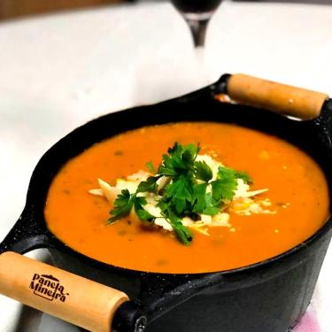 Imagem de Caçarola Tradição Tampa de Ferro Panela Mineira AM 22cm 3,2L