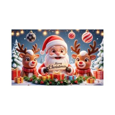 Imagem de Banner De Fundo Festivo De Feliz Natal Com Bengala Doce, Fio De Prata,