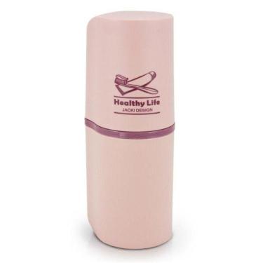 Imagem de Porta Escova E Pasta De Dente Concept Rosa - JACKI DESIGN