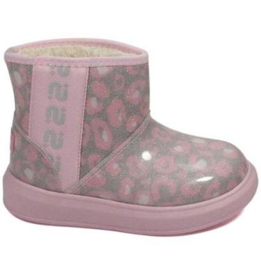 Imagem de Bota Quente Infantil Novopé Onça Menina 98001415-3776-Feminino