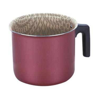 Imagem de Fervedor Tramontina Vermelho 14cm Antiaderente em Alumínio para Leite 