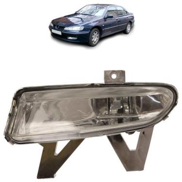 Imagem de Farol Milha Auxiliar 406 1999 2000 2001 2002 2003 2004 Máscara Cromada