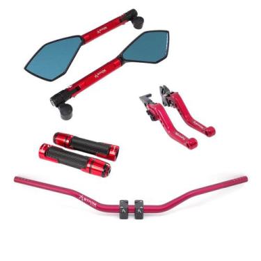 Imagem de Manete Manopla Retrovisor Guidão Trail Xt660r Tdm 225 Xt 225 - Stark R