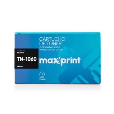 Imagem de Cartucho de toner maxprint compatível brother tn-1060 - preto