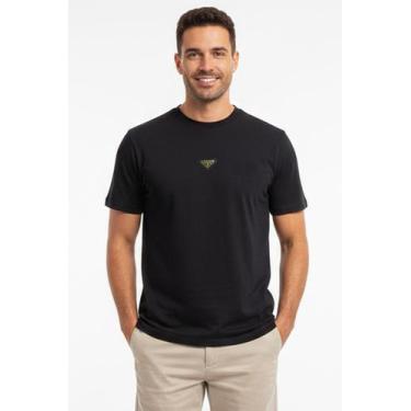Imagem de Camiseta Masculina Olímpica Polo Wear Preto, Preto, G