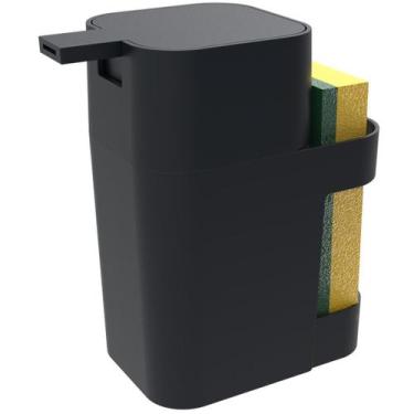 Imagem de Dispenser Porta Detergente Esponja Sabão Liquido 600ml De Pia Cozinha 