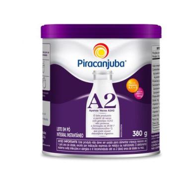 Imagem de Leite em Pó Integral Instantâneo A2 Piracanjuba 380g
