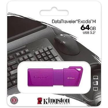 Imagem de Pen Drive 64GB Kingston KC-U2L64-7LP Exodia Purple