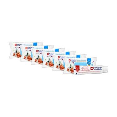 Imagem de Kit 6 Toalhas Umedecidas Bebê Aloe Vera e Vitamina E 120 Unidades + Cr