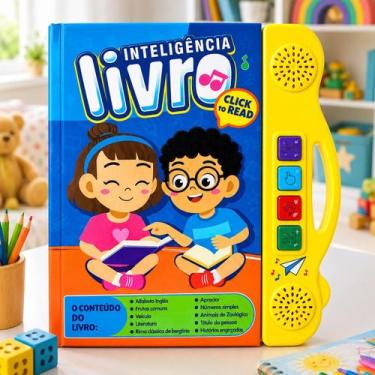 Imagem de Livro Inteligente Educativo Interativo Bilíngue Com Som Luz