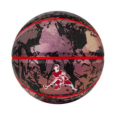 Imagem de No. 7 Basquete de rua, design personalizado, resistente a roupas de couro macio, boa sensação de tiro, presente de aniversário, uso interno e externo. (Três cores),Pink