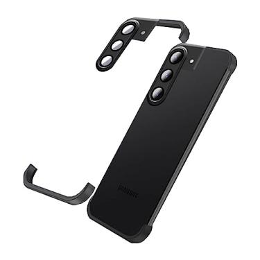 Imagem de Capa ultrafina sem moldura para Galaxy S23 Plus de 6,6 polegadas, capa minimalista com canto à prova de choque, personalizada com protetor de lente de câmera, capa de silicone macio sem moldura para