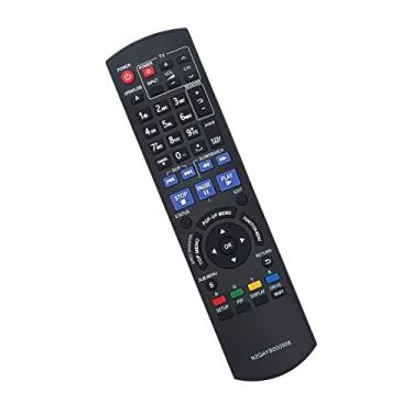 Imagem de GHUST Substituição de controle remoto N2QAYB000508 IR6 para leitor de DVD Panasonic Blu-ray Disc DMP-BD55 DMP-BD55K DMP-BD60 DMP-BD601 DMP-BD601K DMP-BD605 DMP-BD605K DMP-BD60K DMP-BD65 DMP-BD65 D655
