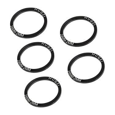 Imagem de DYNWAVE 5 peças Arruela de suporte inferior de MTB liga de alumínio BB espaçador de reposição de peças de de de, 24MM T2MM