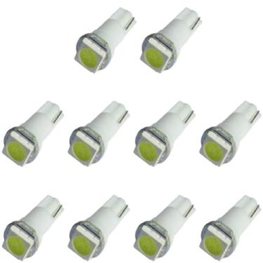 Imagem de Jtech 10 x T5, 5050 SMD LED Painel de instrumentos branco lâmpada de painel 74 17 18 37 70 2721