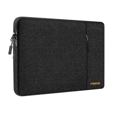 Imagem de Capa fina para laptop de 13,3 e 14 polegadas, capa de transporte à prova de chuva e à prova de choque para notebooks compatível com MacBook Pro de 14 polegadas e todos os modelos MacBook Air/Pro de